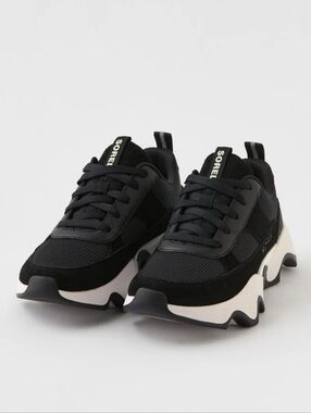 Sorel Kinetic Impact II Wonder Lace Sneakers Size 9 Black